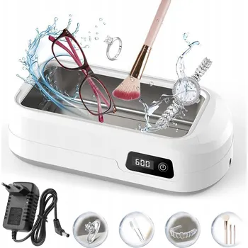 Ultrazvuková čistička ULTRAZVUKOVÁ ČISTIČKA NA BRÝLE S ČASOVAČEM 400ml