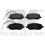 NK Sada brzdových destiček kotoučové brzdy NK 221952