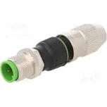 Zástrčka M12 PIN 4 vidlice kód A-DeviceNet / CANopen IDC