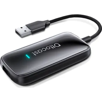 Náhradní kryt pro mobilní telefon Bezdrátový adaptér do auta Ottocast Play2Video Ca515-T Black