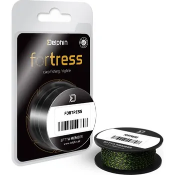 Delphin Šňůrka Hookline Fortress Černo-Zelená 20m 25lbs