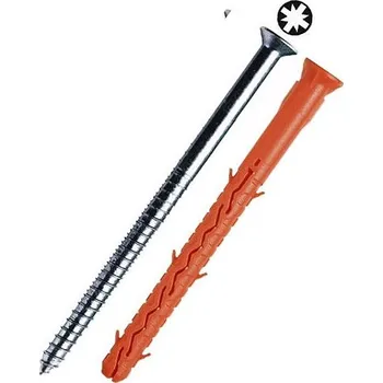 Hmoždinka WT WINTECH MUNGO Hmoždinka konstrukční s vrutem PZ 8 × 120, 100 ks