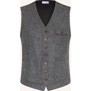 Pánská vesta Grasegger Pánská Obleková Vesta Wum Extra Slim Fit, šedá /...