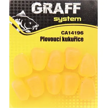 Nástraha Graff Plovoucí kukuřice žlutá 10ks