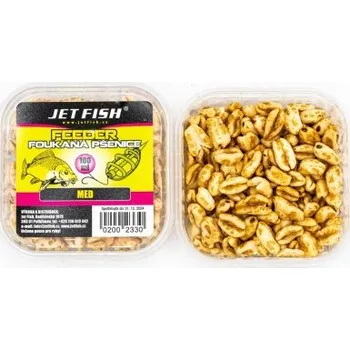 Jet Fish Foukaná pšenice Med 100ml