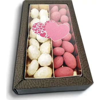 Čokoláda Sablio Mandle v čokoládě Srdce - 2x 80g