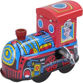 Figurka Wiky Mašinka natahovací na klíček kovová 6 cm