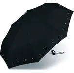 Pierre Cardin deštník skládací automatický Černý Dots 27.5cm/98cm