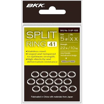 BKK Kroužek Split Ring-41 Velikost 4 12kg 18ks