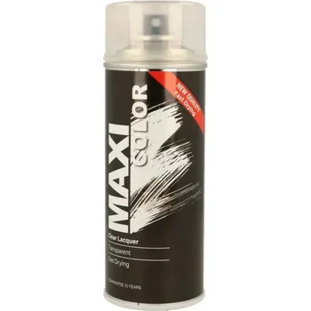 Barva ve spreji Maxi Color rychleschnoucí lesklý čirý lak ve spreji 400 ml