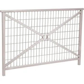 Zábradlí Procity Zábradlí Lisabon s madlem, délka 1500 mm, mřížka, barva šedá RAL7044