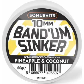Boilies Sonubaits Dumbells Band'Um Sinkers Pineapple & Coconut 60g 10mm
