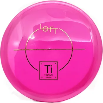 Disc golf LOFT TITANIUM Alpha-Solid Barva: Bílá, Váha: 175 g