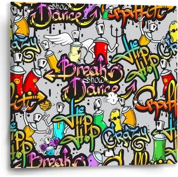 Obraz Sablio Obraz Graffiti - 50x50 cm