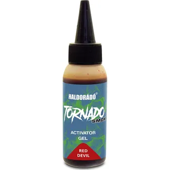 Návnadové aroma Haldorádó Dip Tornado Smoke Activator Gel 60ml Red Devil