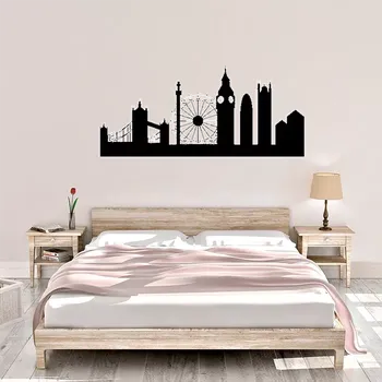 samolepka Sablio Samolepka na zeď: Panorama Londýn - 60x27 cm