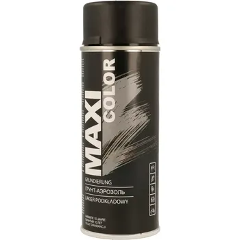 Barva ve spreji Maxi Color univerzální základní nátěr ve spreji černý 400 ml