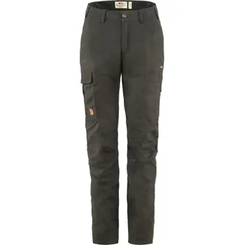 Dámské kalhoty outdoor kalhoty dámské FJÄLLRÄVEN Karla Pro Trousers W Dark Grey - 48