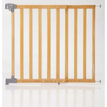 Dětská zábrana Zábrana na dveře, schody Safety 1ST s rozšířením, béžová