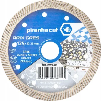 Řezný kotouč Diamantový kotouč na dlažbu ARIX PiranhaCut tenký, s dlouhou životností, profesionální