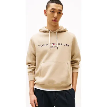 Pánská mikina Tommy Hilfiger pánská béžová mikina Logo 20011276-8720638209812