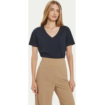 Tommy Hilfiger dámské tmavě modré tričko 20021014-2121963