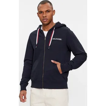 Pánská mikina Tommy Hilfiger pánská tmavě modrá mikina Global 20013467-8720645715726