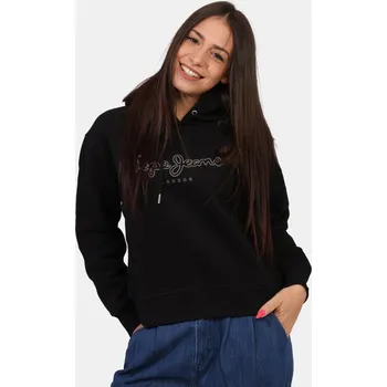 Dámská mikina Pepe Jeans dámská černá mikina Frida 20014595-2143545