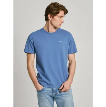 Pánské tričko Pepe Jeans pánské modré tričko 20014725-8445866753325