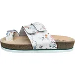 VV Design Pantofle HALLUX VALGUS dámské 41-47 Barva: Provence (Bílá s kytkami), Velikost: 44, Úpravy: ortopedická úprava A+B+C