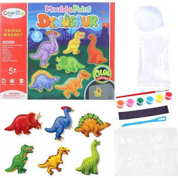 kreativní sada Sádrové magnety k vymalování na lednici