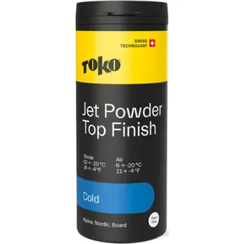Lyžařský vosk TOKO JET POWDER TOP FINISH Cold 30 g