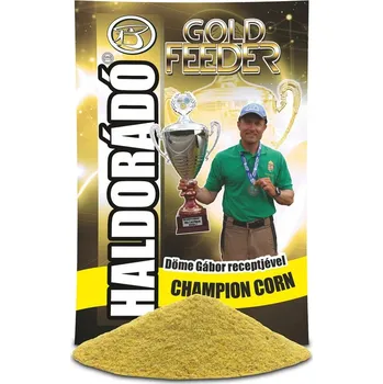 Návnadová surovina Haldorádó Vnadící směs Gold Feeder 1kg Champion Corn