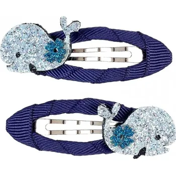 Souza! - Sponky do vlasů Verle s velrybou - 2 ks (1453)