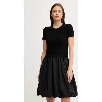 Dámské šaty Šaty Dkny černá barva, mini, P5EUAX21 99X, vel. L