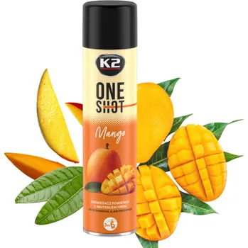 Vůně do auta K2 ONE SHOT Mango 600ml