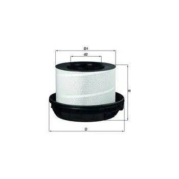 Vzduchový filtr Vzduchový filtr MAHLE LX 814/1