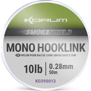 KORUM Vlasec Smokeshield Mono Hooklink 50m 0,30mm 12lb (K0390014)