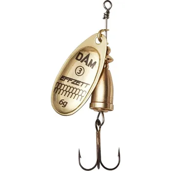 Nástraha Effzett Třpytka Executor Spinner 11g Velikost 5 Gold