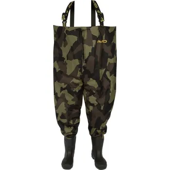 Prsačky AVID Prsačky Distortion Camo Chest Waders 44