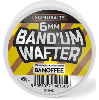 Boilies Sonubaits Wafters Band'Um Banoffee 45g 6mm