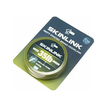 Nash Šňůrka SkinLink Semi-Stiff 10m 35lb Weed Green