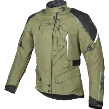 Moto bunda Bunda Teressa II, AYRTON, dámská (tmavě zelená) 2026 2XL