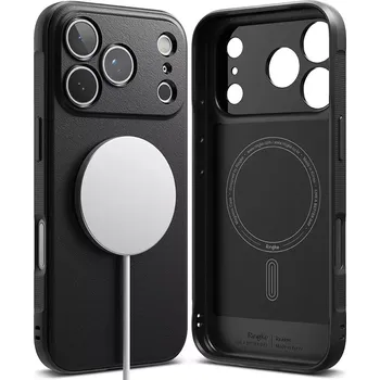 Pouzdro na mobilní telefon Pouzdro Ringke Onyx Magnetic MagSafe na iPhone 17 Pro Max černé