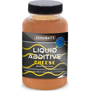Návnadové aroma Sonubaits Booster Liquid Additive Cheese 250ml