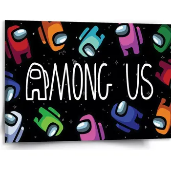 Obraz Sablio Obraz AMONG US Levitující ve vesmíru - 150x110 cm