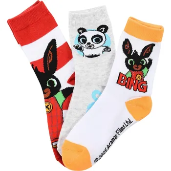 SADA 3 KS PONOŽKY BING SC hy 06049-2 Velikost: 27-30