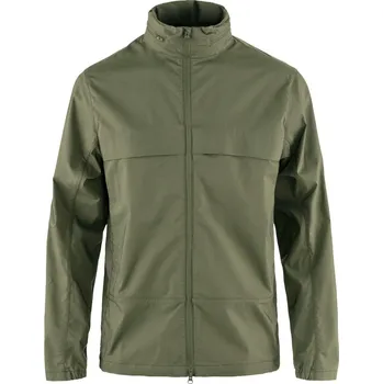 Turistická bunda pánská FJÄLLRÄVEN Abisko Hike Jacket M Laurel Green - S