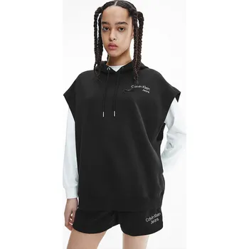 Dámská mikina Calvin Klein dámská černá mikina bez rukávů 20007508-1744804