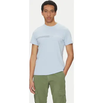 Pánské tričko Tommy Jeans pánské světle modré tričko 20003690-8720638927907